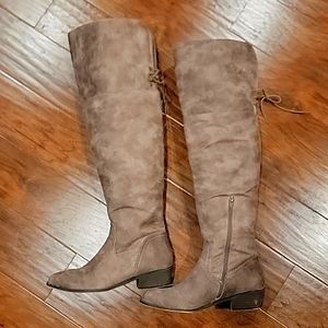 Rampage Over the Knee Boots